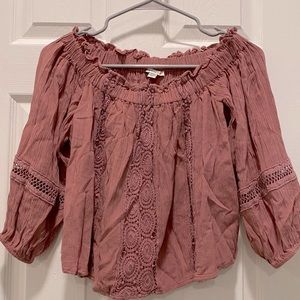 Off the shoulder top